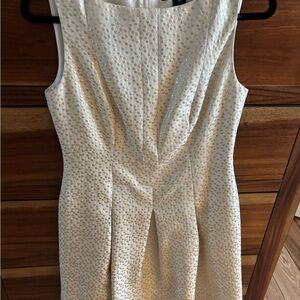 Ralph Lauren Cream Strapless Dress